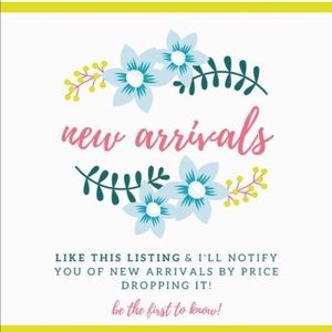 Like to be notified of new arrivals 🦋✨